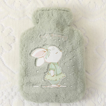 Cartoon Plush Rabbit Bear Hot Water Bottle