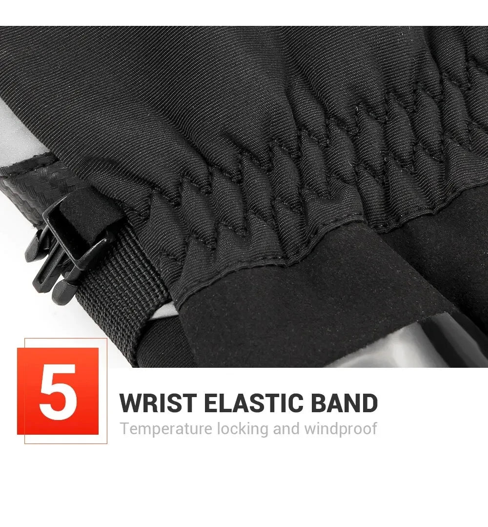Waterproof Windproof Warm Winter Gloves with Anti-slip