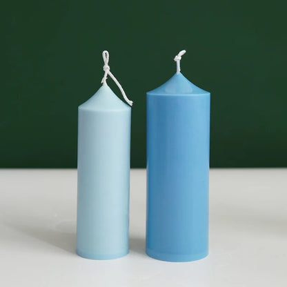 Spire Pillar Candle Mold - DIY Retro Geometry Candle Making Mold