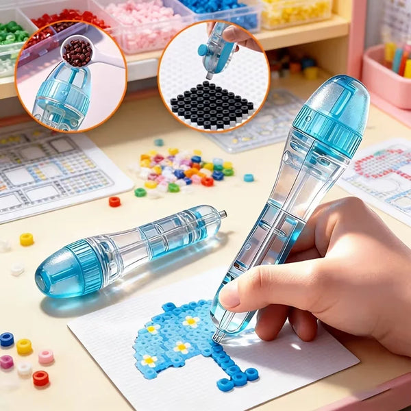 DIY Beaded Pens 2 6mm 3d Pixel Puzzle Bead DIY Automatic Bead Pen