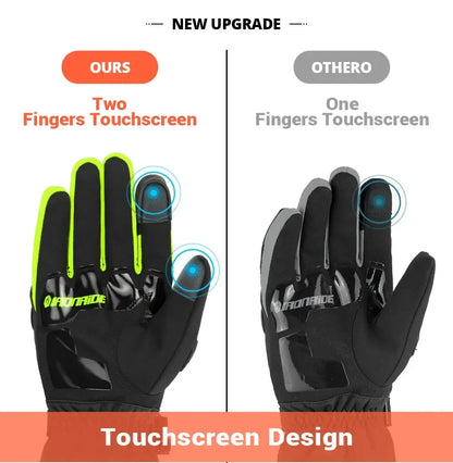 Waterproof Windproof Warm Winter Gloves with Anti-slip