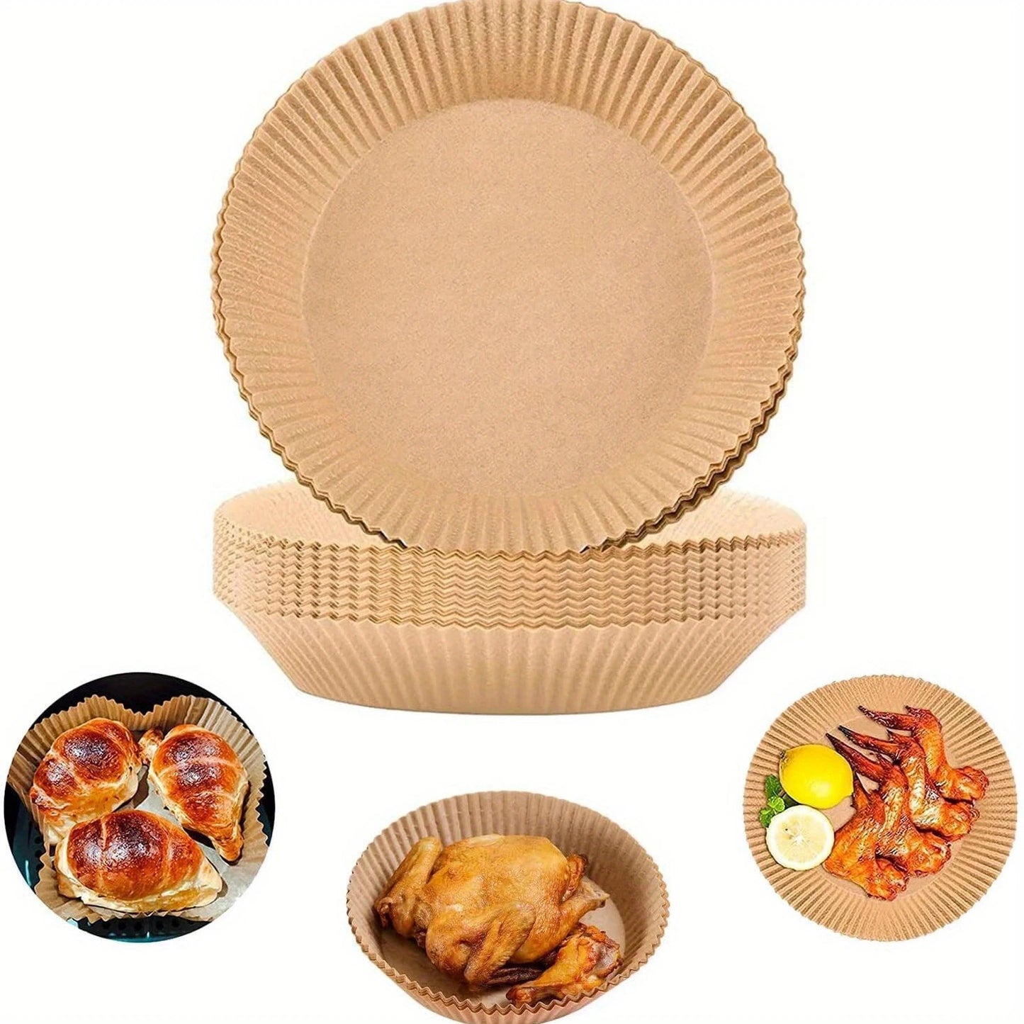 Disposable Air Fryer Baking Paper | Non-Stick & Heat-Resistant
