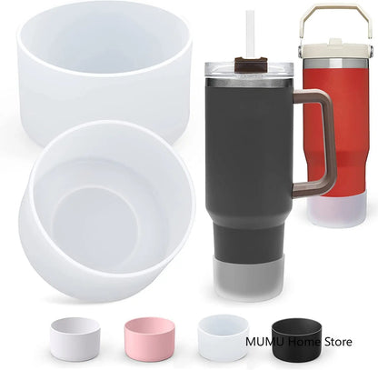 Silicone Insulated Cup Protective Sleeve - Non-Slip Boot for 40oz, 30oz, 20oz Bottles