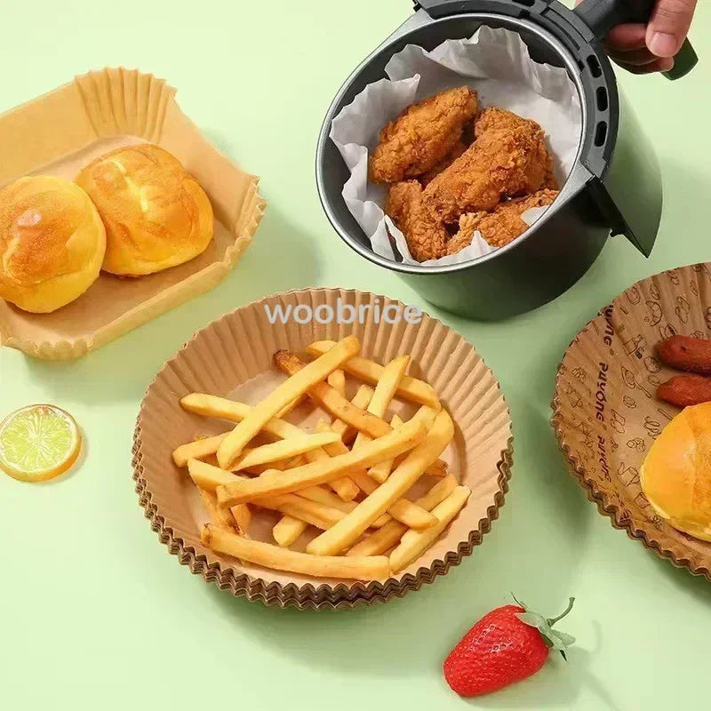 Air Fryer Parchment Paper Liners | Non-Stick & Heat-Resistant