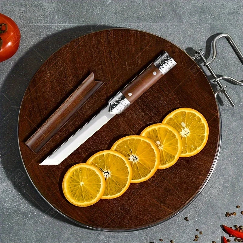 Premium Carved Stainless Steel Utility Knife
