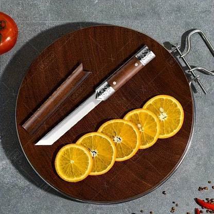 Premium Carved Stainless Steel Utility Knife