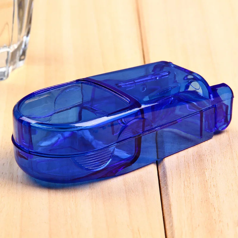 Portable Pill Cutter with Invisible Storage Box