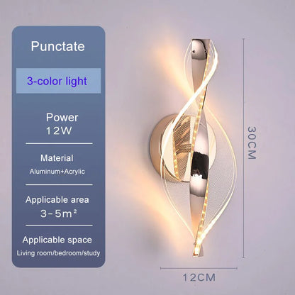 Nordic Acrylic LED Wall Sconce