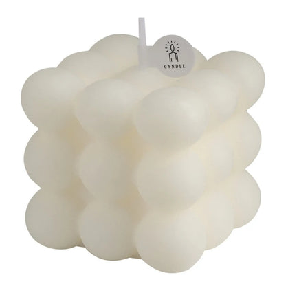 Big Cube Bubble Scented Candle - Soy Wax Aroma Candle