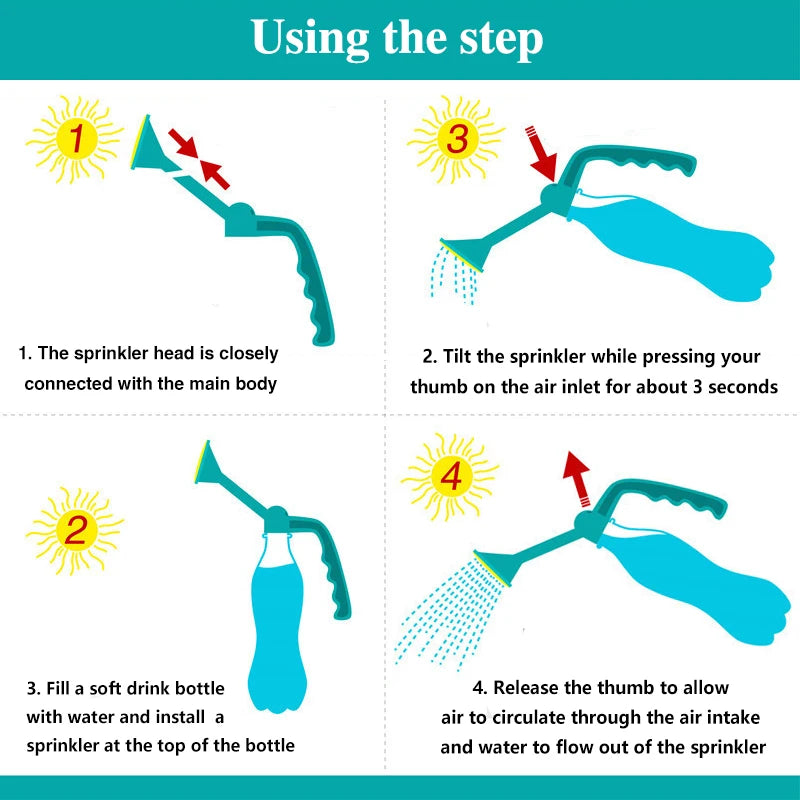 Dual-Purpose Plant Watering Spray Bottle