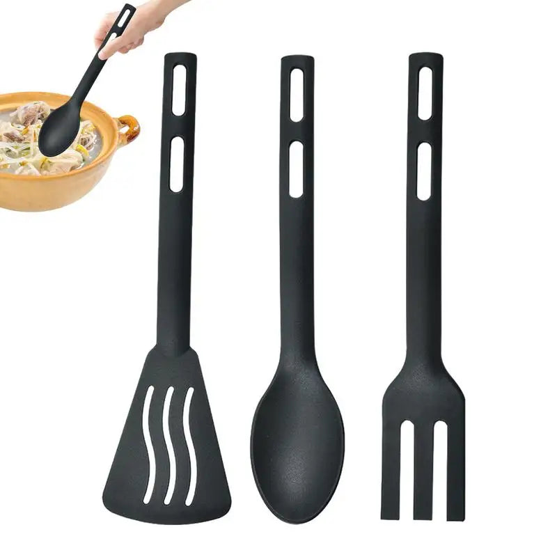 Silicone Cooking Utensils Set - Spoon & Spatula Kitchen Tools