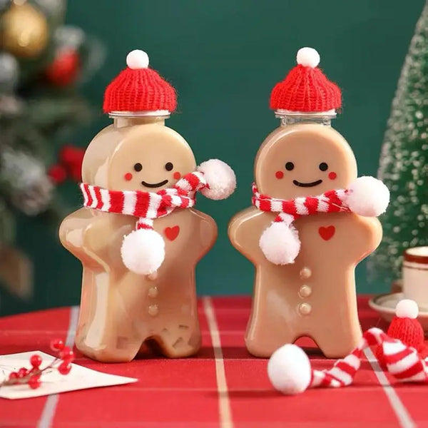 Christmas Party Decoration Christmas Plastic Water Bottle