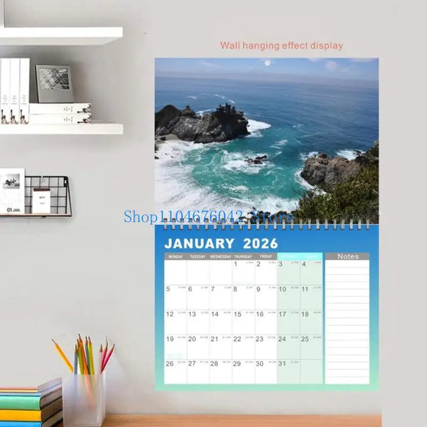 5asd 2026 Wall Calendar Monthly Planner Organizers 2026 Calendar