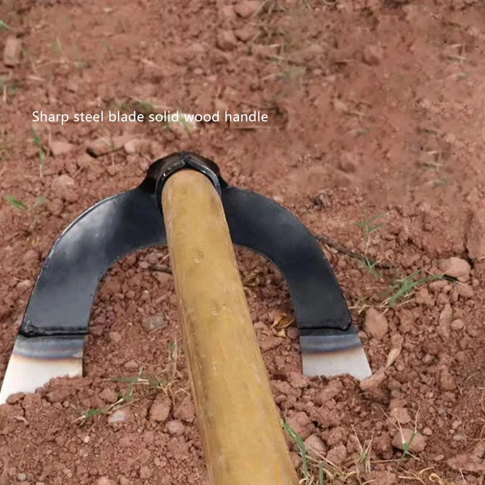 Labor-Saving Steel Weeding Hoe