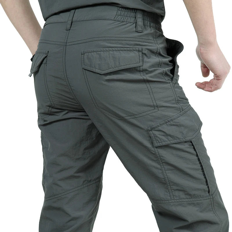 Men's Tactical Cargo Pants for Summer - Military Style