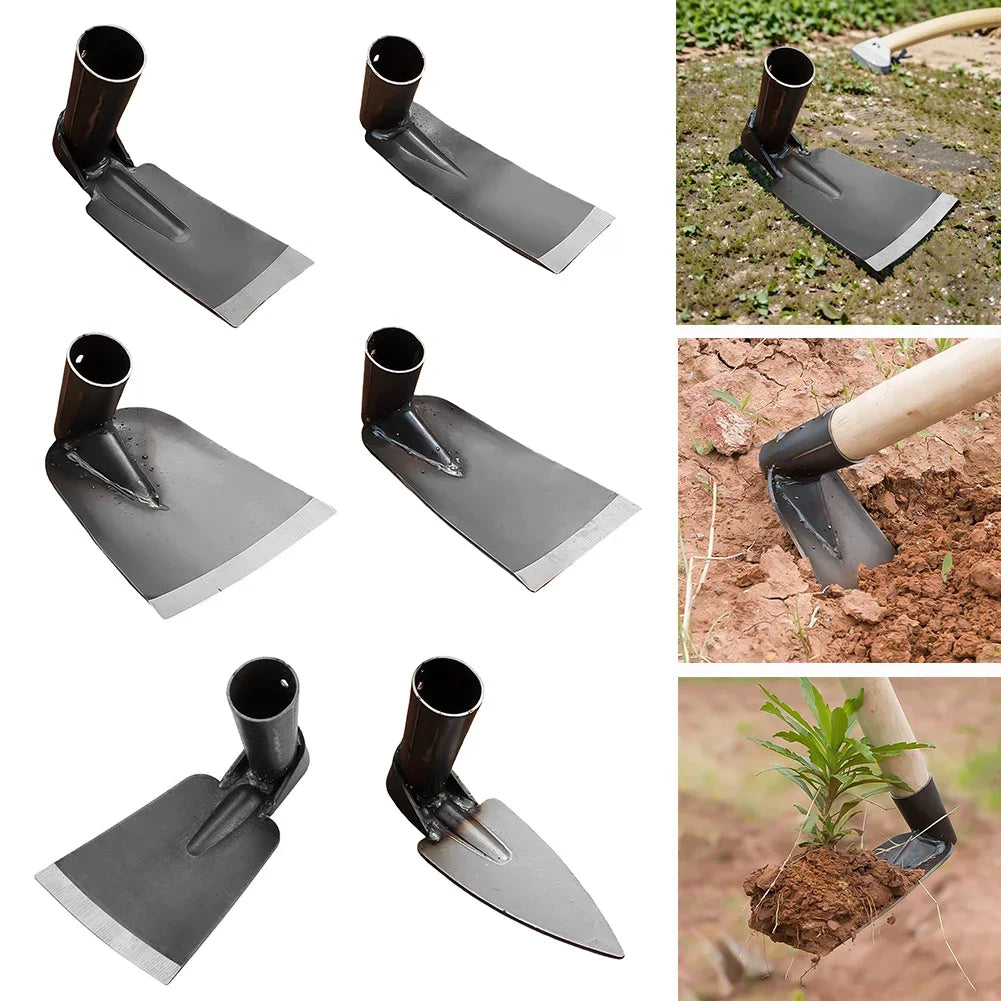 Durable Forged Hoe - Heavy-Duty Garden Tool for Digging & Weeding