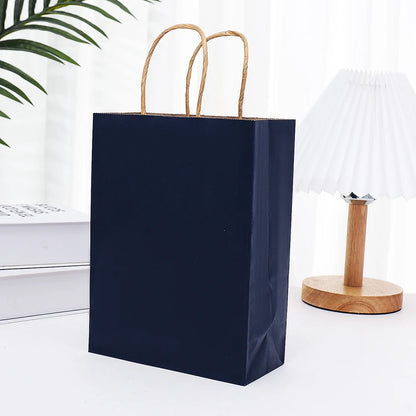 Recyclable Kraft Paper Gift Bags | Christmas & Wedding Party Favors