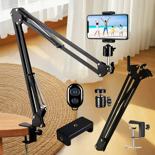 Flexible Arm Tripod for Phone Stand - 360° Rotation