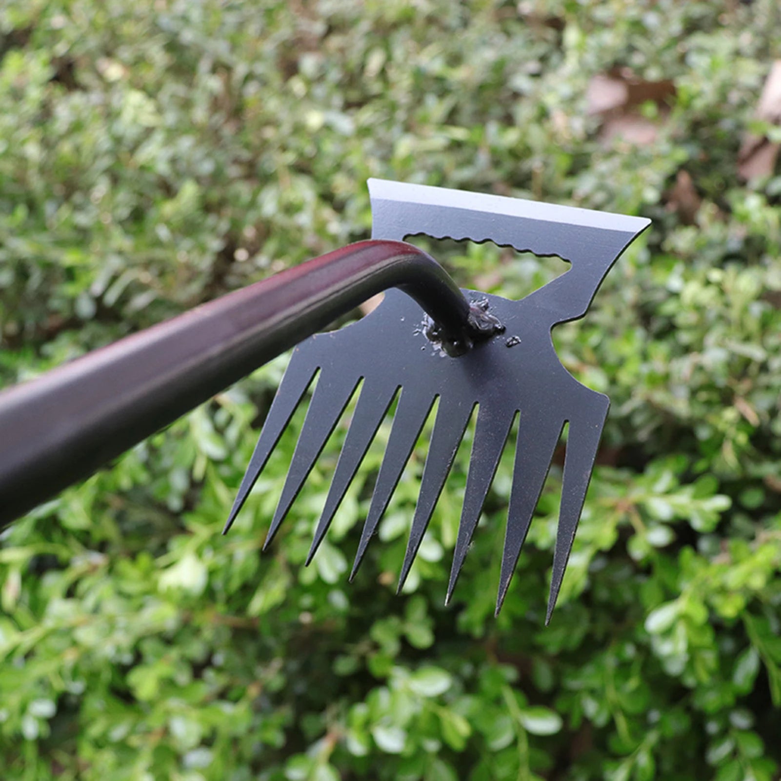 Multifunction Dual-Headed Gardening Hoe & Rake