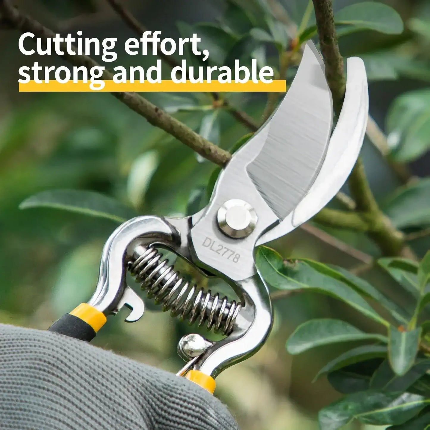 DELI 8" Garden Pruning Shears