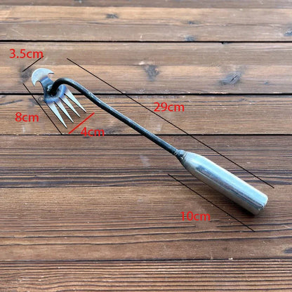 Manganese Steel Hoe - Uprooting & Weeding Garden Tool
