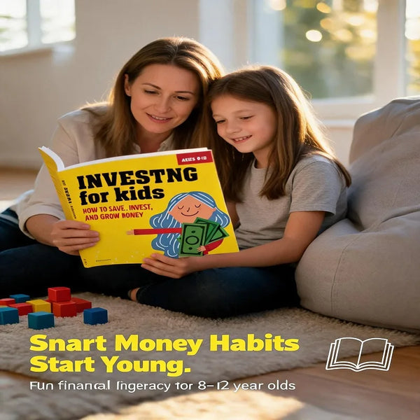 Kids Investing Book Ages 8 12 Financial Literacy Guide Teach