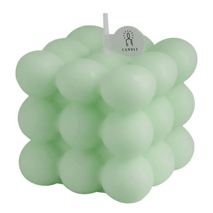 Big Cube Bubble Scented Candle - Soy Wax Aroma Candle