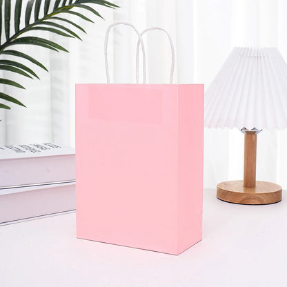 Recyclable Kraft Paper Gift Bags | Christmas & Wedding Party Favors