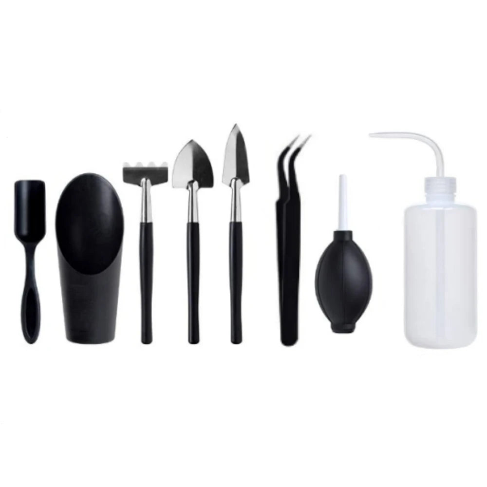 Succulent & Bonsai Mini Garden Planter Tool Set