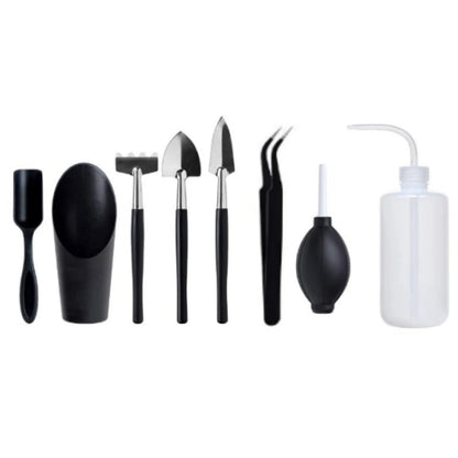 Succulent & Bonsai Mini Garden Planter Tool Set