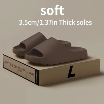 Thick-Sole Coconut Slippers - Non-Slip Summer Sandals
