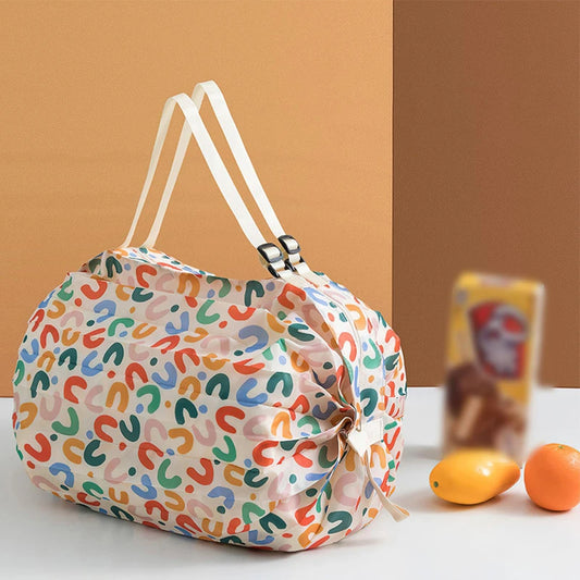 Foldable Shopping Bag - Waterproof Travel Beach & Grocery Bag