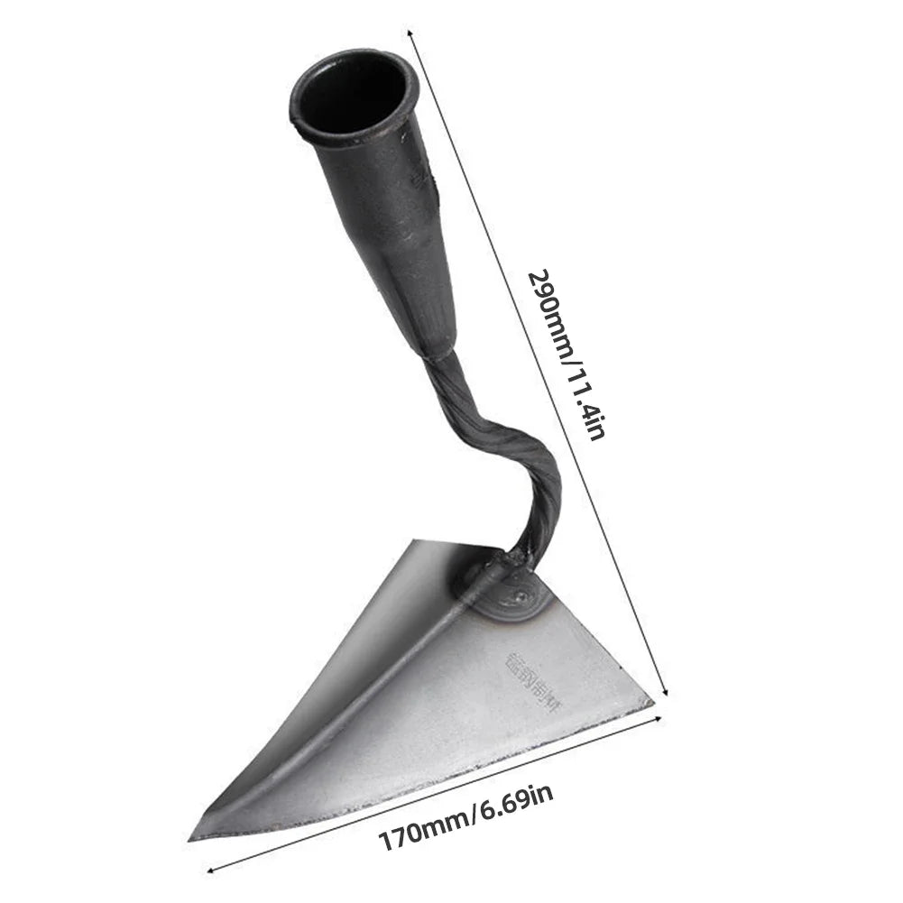 Triangle Small Tip Hoe - Plowing & Soil Loosening Garden Tool