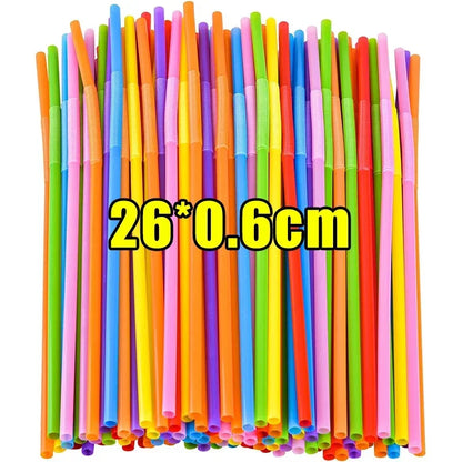 Colorful Drinking Straws – Wedding & Party Supplies, Kitchen Essentials