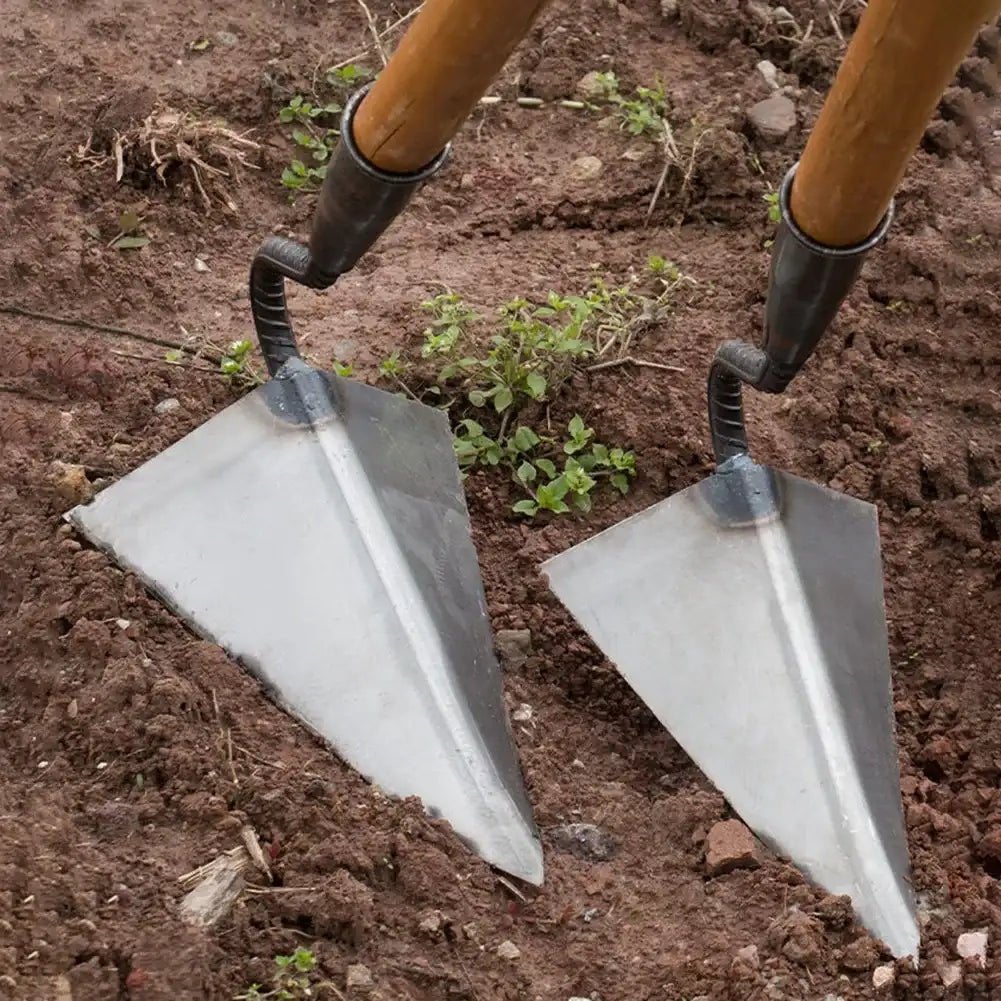 Triangle Small Tip Hoe - Plowing & Soil Loosening Garden Tool
