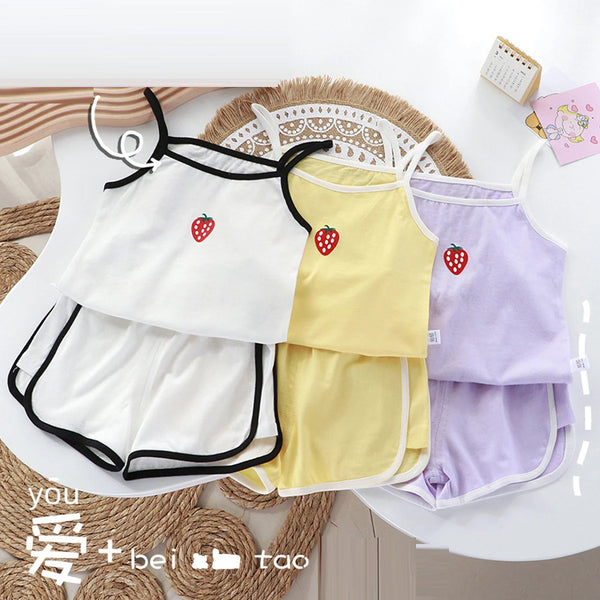 Outfits Camisole T Shirt Top Shorts