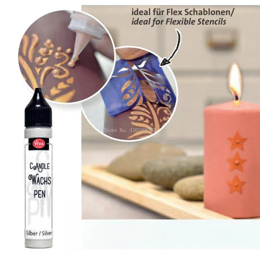Scented Candle Painting Kit - DIY Creative Modeling Materials