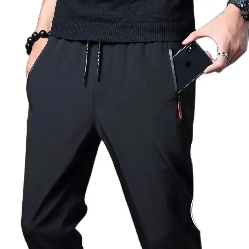 Men's Casual Pants - Stretch Slim Fit Jogger Trousers