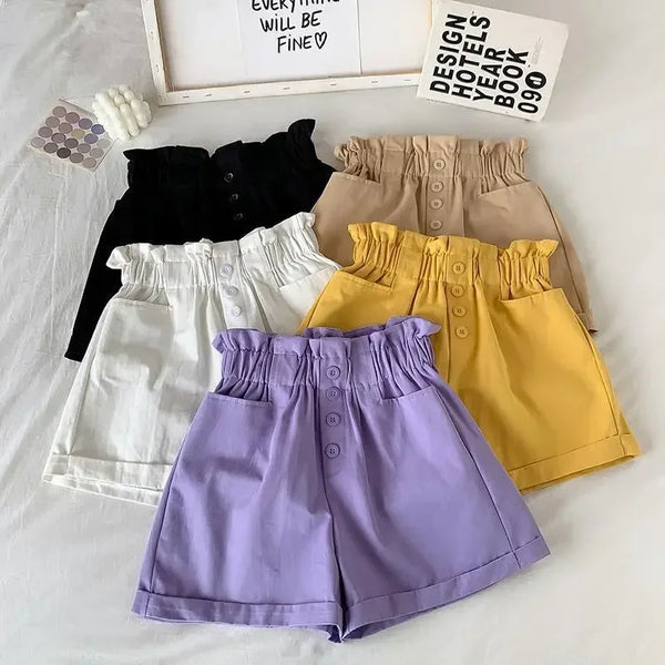 Casual Solid Kids Children Pants Baby Shorts For Girls Korean