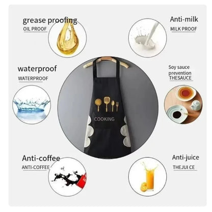 Waterproof Cooking Apron | Unisex Kitchen Wear