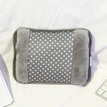 Rechargeable Electric Hot Water Bag | EU Plug Hand Warmer