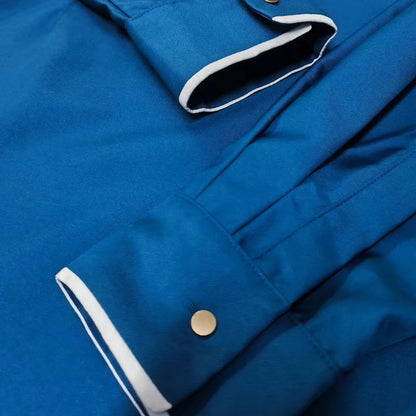 Men's Arabic Thobe - Embroidered Muslim Jubba Robe