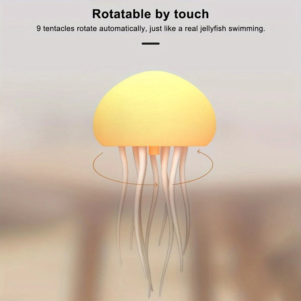 Smart Jellyfish Lamp – LED Floating Night Light Decor