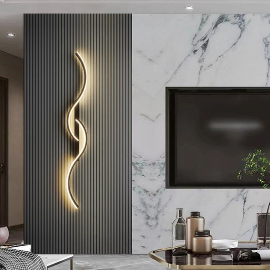 Minimalist Long Strip LED Wall Lamp