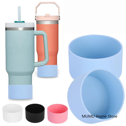 Silicone Insulated Cup Protective Sleeve - Non-Slip Boot for 40oz, 30oz, 20oz Bottles