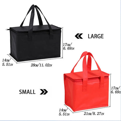 Portable Lunch Cooler Bag - Insulated Picnic Thermal Bag
