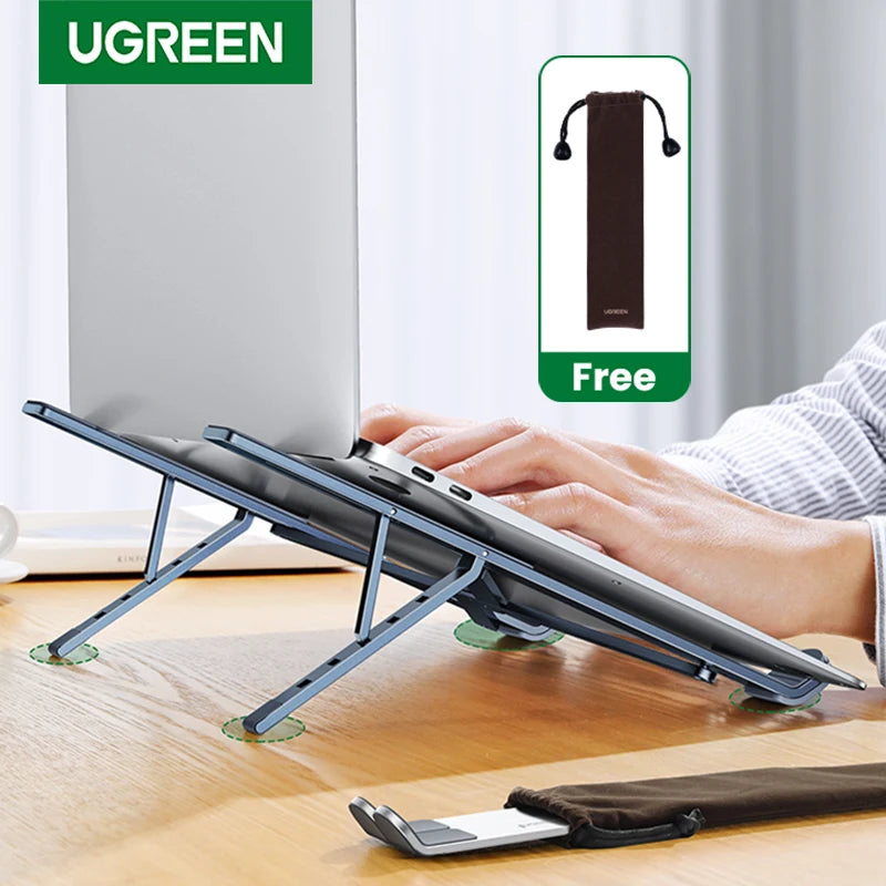 Foldable Aluminum Laptop Stand for MacBook Air Pro