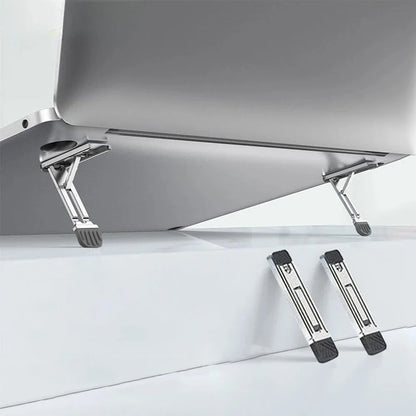 Aluminum Alloy Laptop Stand - 3 Height Adjustment for MacBook