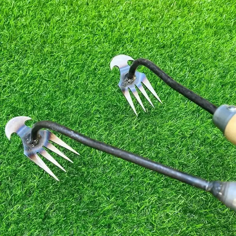 Manganese Steel Hoe - Uprooting & Weeding Garden Tool