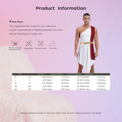 Women Roman Greek Toga Cosplay Costume